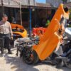 Mobil Sedan Mewah Milik Youtuber Game Terbelah di Sukoharjo
