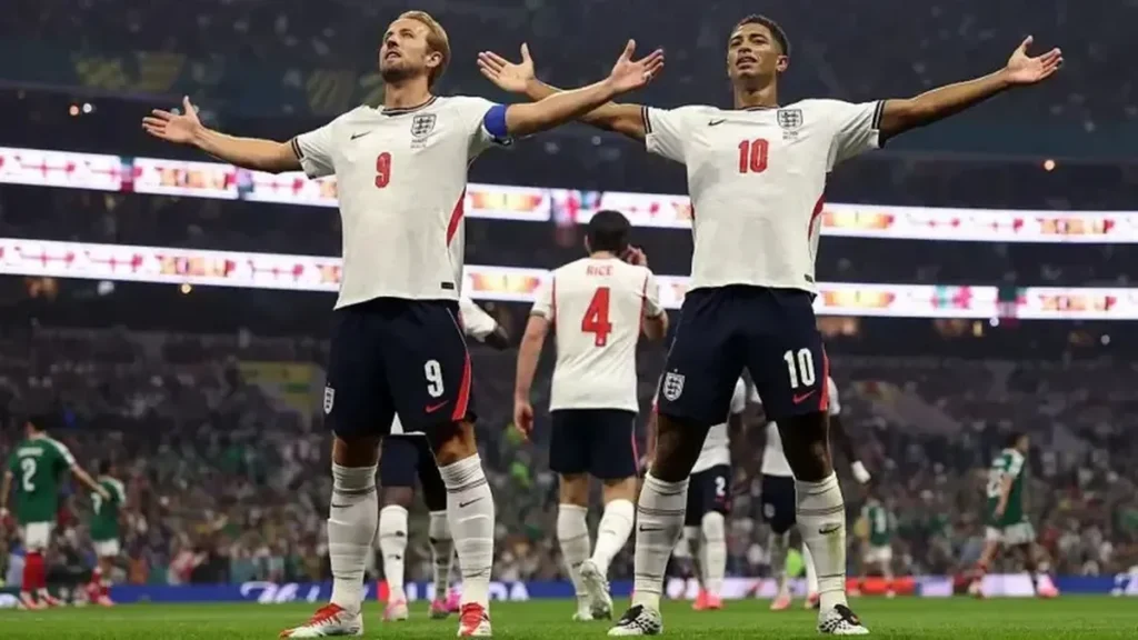 Inggris Tekuk Meksiko 3-2 untuk Segel Tiket Perempat Final