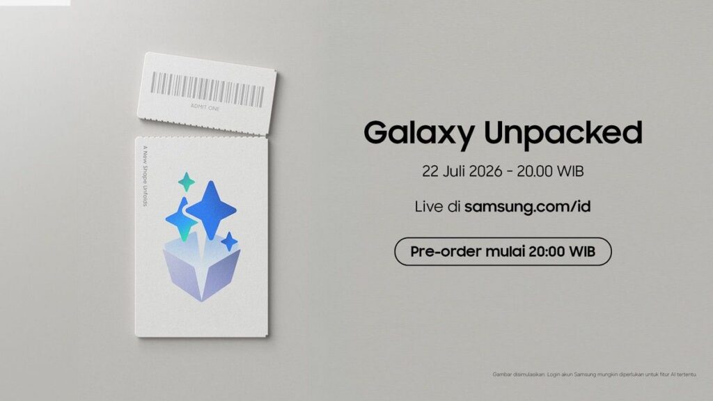 Samsung Gelar Galaxy Unpacked 2026 dan Rilis Tiga HP Lipat