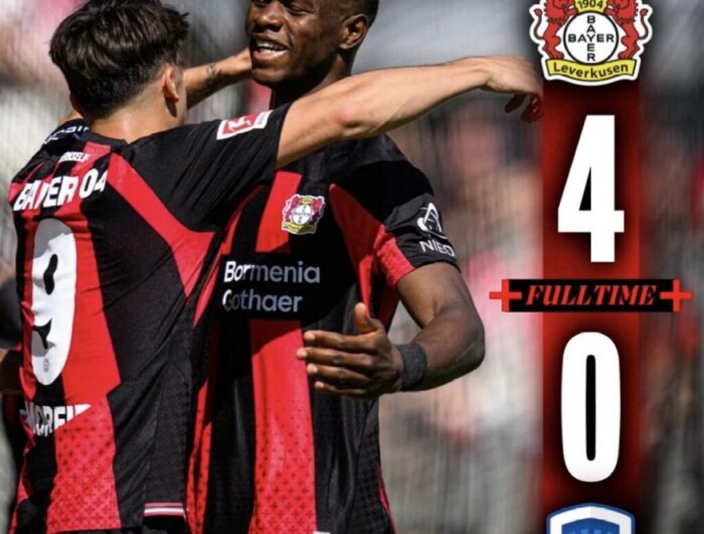 Bayer Leverkusen Cukur Genk Empat Gol Tanpa Balas