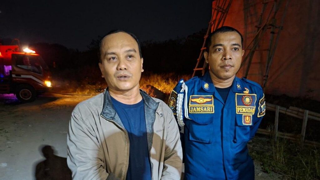 Damkar Kota Serang Catat Kebakaran Lahan Terjadi Setiap Hari