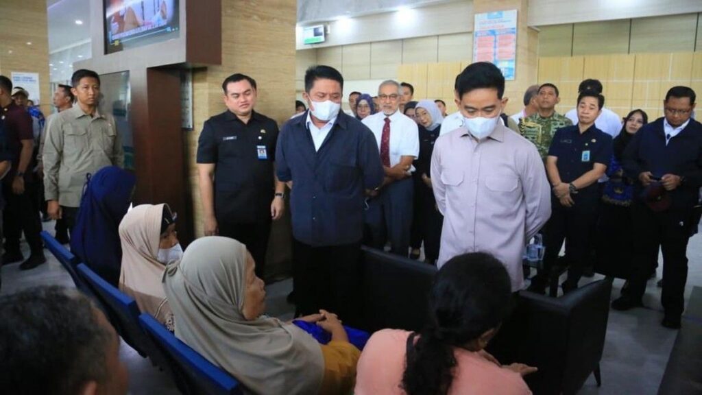 Wapres Gibran Tinjau Layanan BPJS di RSUD Siti Fatimah Palembang