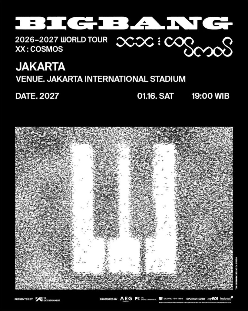 BIGBANG Gelar Konser di Jakarta Pada Januari 2027