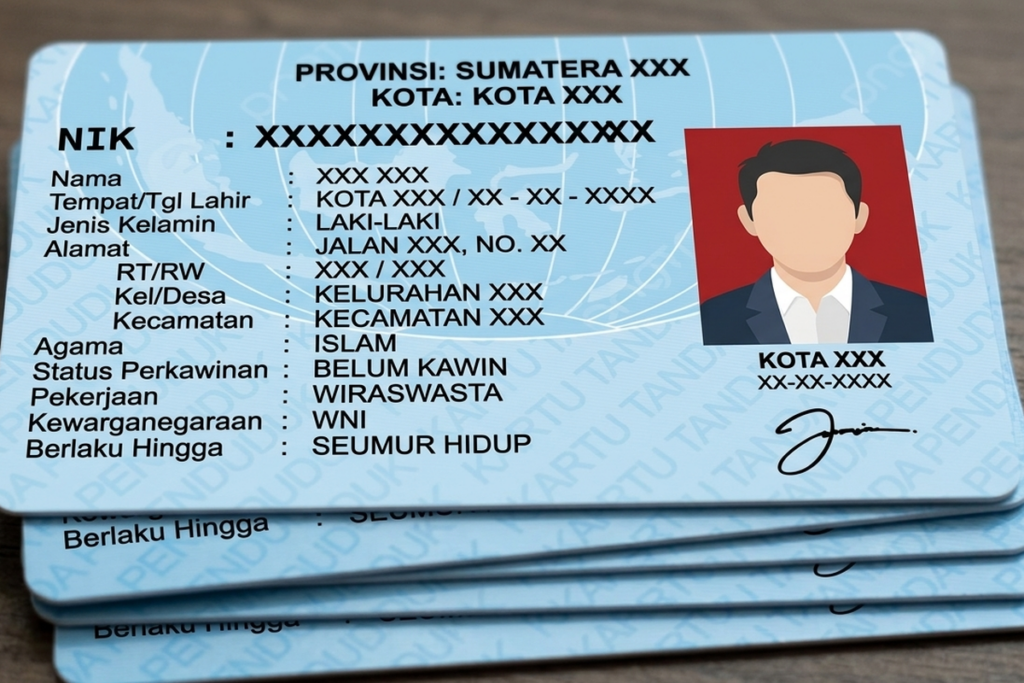 Ditjen Dukcapil Tetapkan Tiga Syarat Penggantian Foto KTP Elektronik
