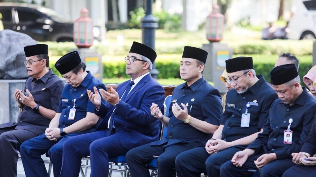 Farhan dan Erwin Hadiri Pelantikan ASN di Kota Bandung