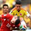 Swiss Tahan Imbang Kolombia Tanpa Gol di Babak Pertama
