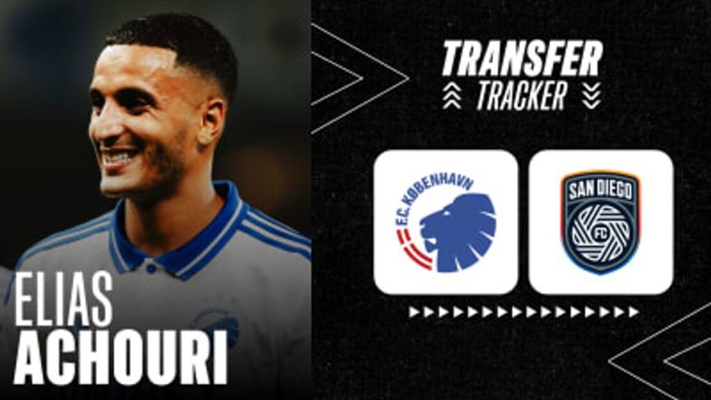 San Diego FC Resmi Rekrut Elias Achouri dari FC Copenhagen