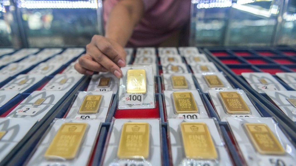 Harga Emas Antam Stagnan Akibat Pergeseran Invetasi Masyarakat