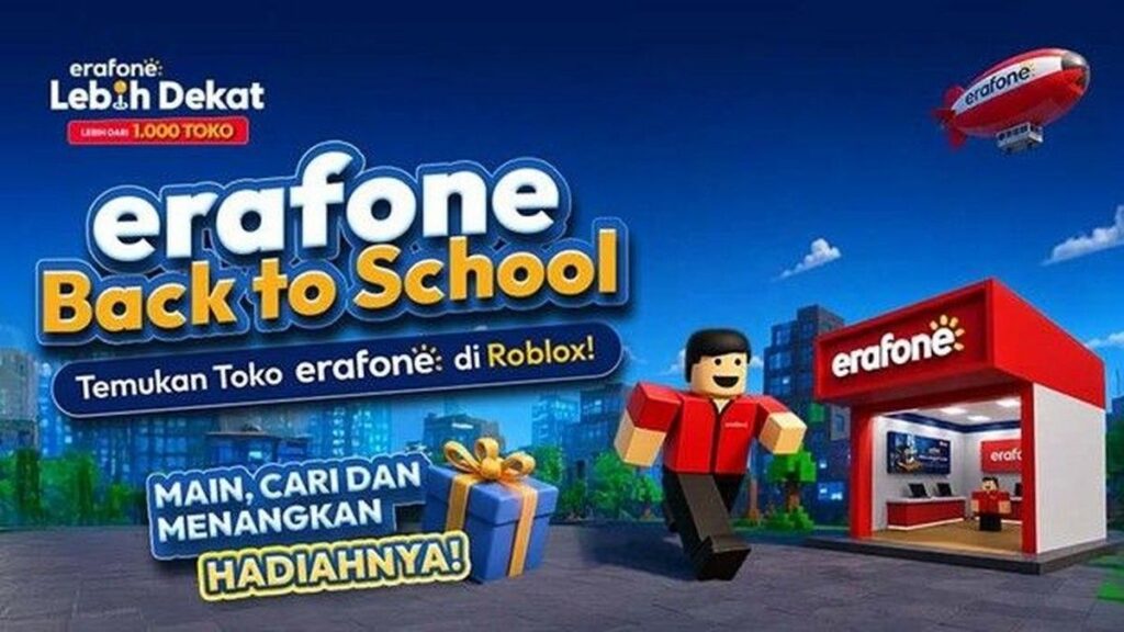 Erafone Hadirkan Booth Resmi di Game Roblox dan Tebar Hadiah Robux