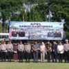 Kapolda Sumsel Pimpin Apel Sabuk Kamtibmas di Polres Pagar Alam