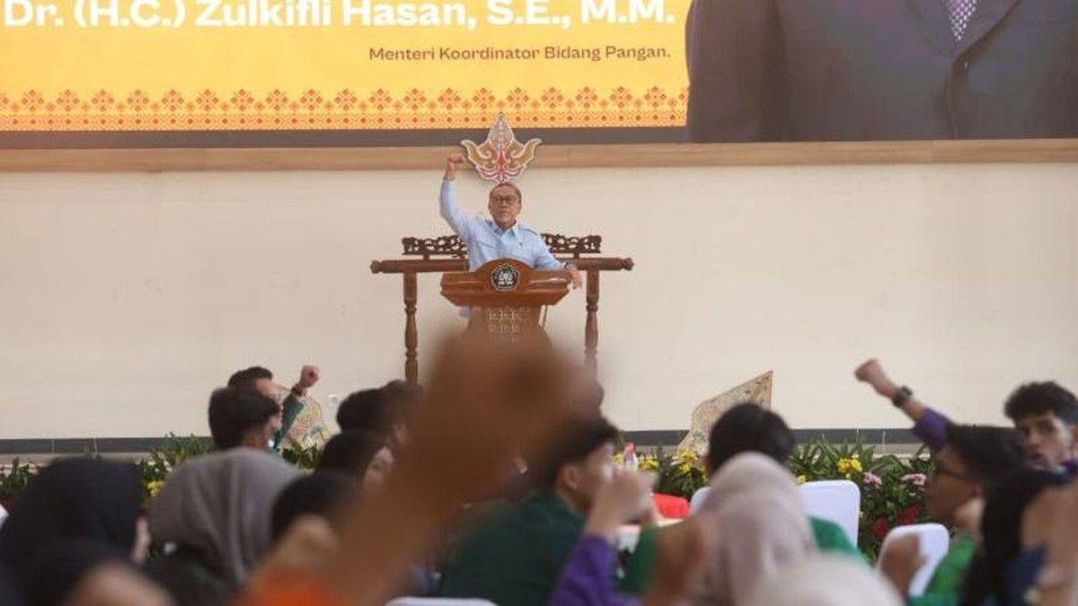 Menko Pangan Zulhas Ajak Mahasiswa BEM SI Kawal Kebijakan Pemerintah