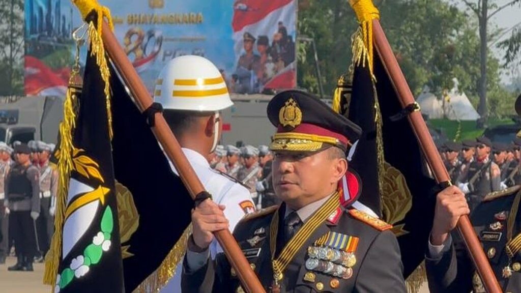 Presiden Prabowo Anugerahkan Nugraha Sakanti kepada Polda Riau