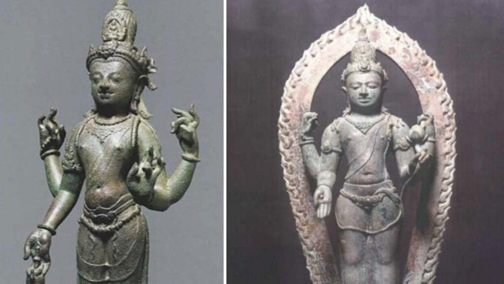 Pemerintah Amerika Serikat Pulangkan Dua Arca Buddha Curian ke Indonesia