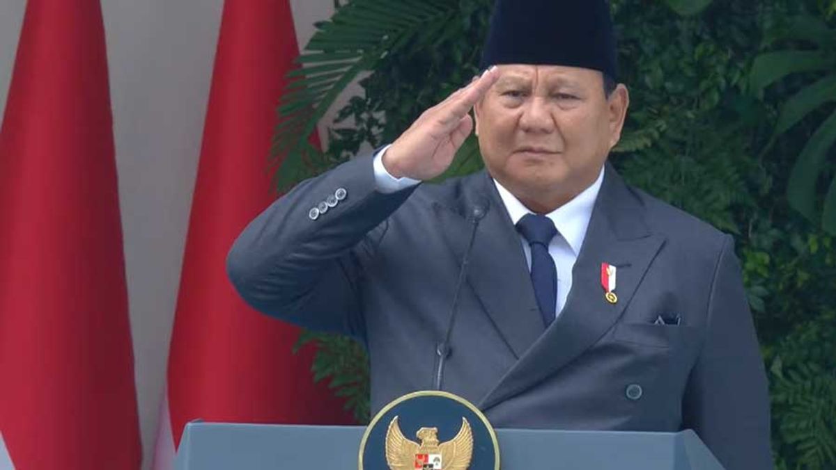 Prabowo Naikkan Pangkat Tiga Purnawirawan Polri