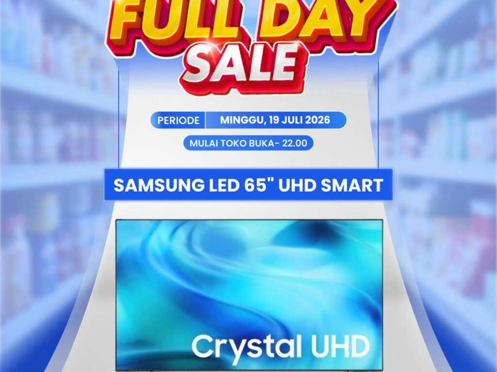 Transmart Gelar Full Day Sale 19 Juli 2026 Beri Diskon Jumbo Smart TV