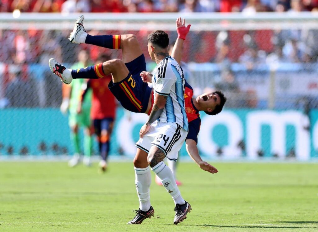 Argentina Cetak Rekor Kartu Merah Terbanyak di Final Piala Dunia