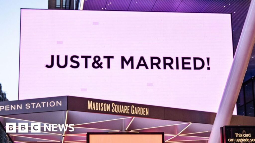 Taylor Swift dan Travis Kelce Resmi Menikah di Madison Square Garden