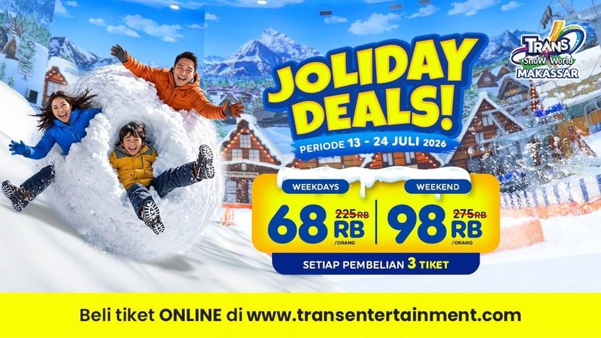 Liburan Murah Makassar Trans Snow World Beri Promo Joliday Deals