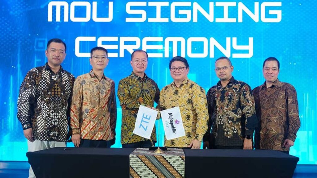 ZTE dan MoraRepublic Jajaki Pengembangan Jaringan Jaringan Broadband AI