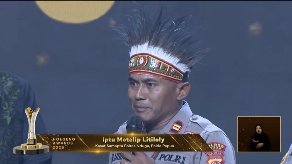 Kasat Samapta Polres Nduga Minta Rumah Dinas Saat Hoegeng Awards