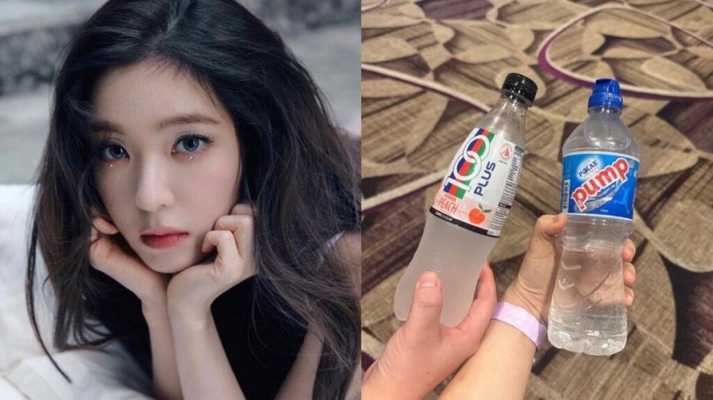Irene Red Velvet Traktir Minuman Penggemar di Bandara Changi Singapura