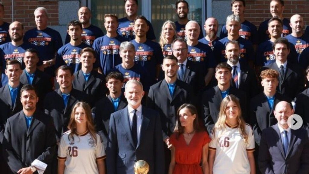 Raja Felipe VI Sambut Timnas Spanyol Usai Menang Piala Dunia 2026