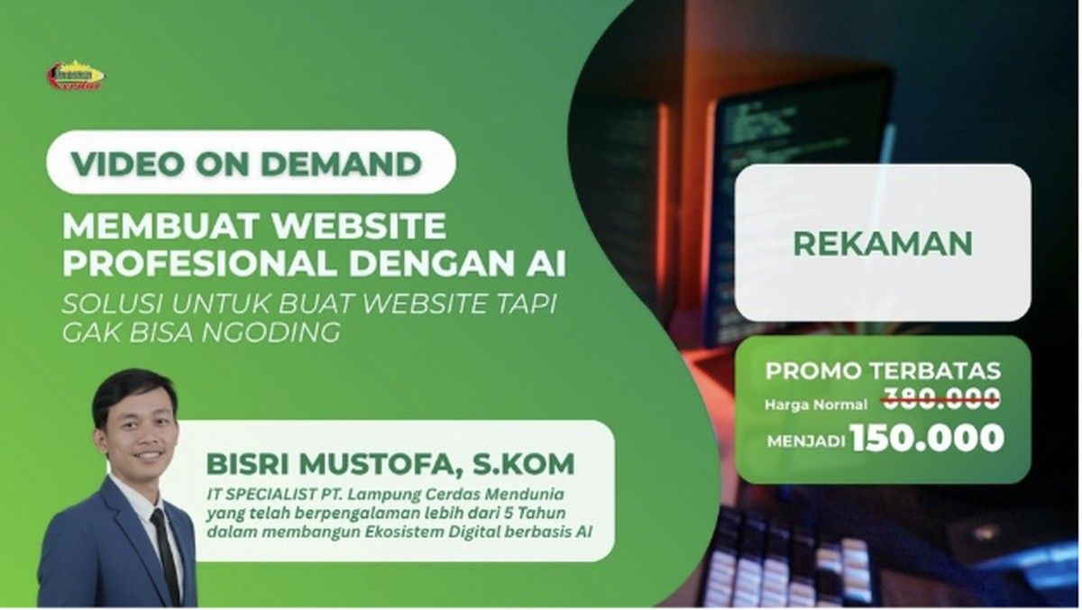 detikEvent Gelar Kelas Website Mastery AI untuk Pembuatan Portofolio Digital