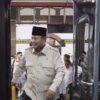 Prabowo Subianto Menjajal Kereta Api Nusantara Explorer di Semarang