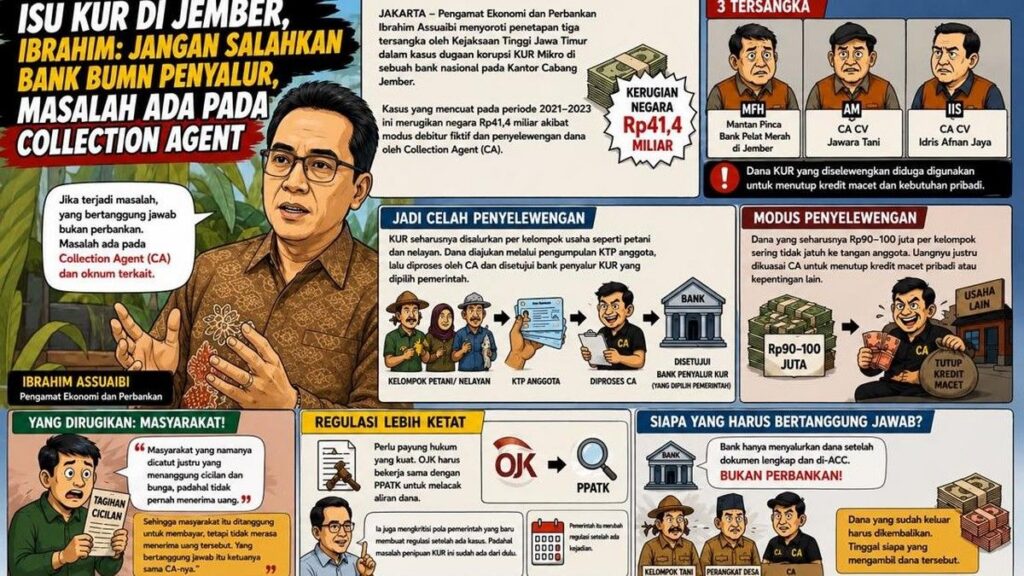 Pengamat Soroti Kasus Dugaan Korupsi KUR Mikro di Jember