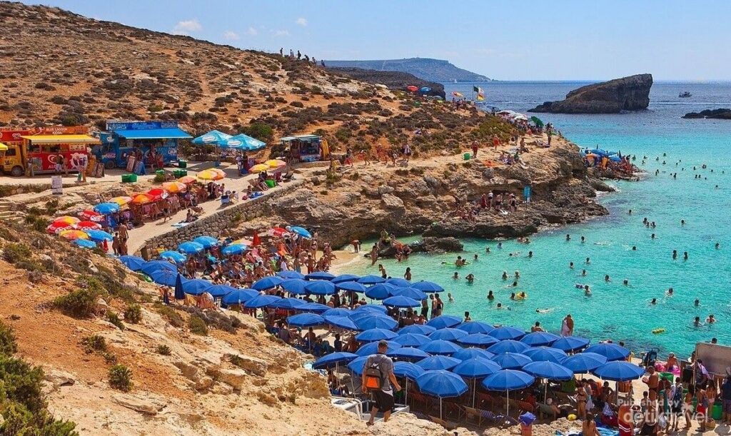 Malta Menjadi Pulau Paling Padat Wisatawan di Eropa