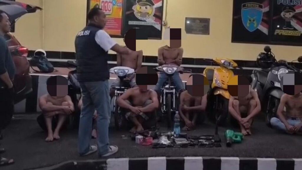 Polisi Tangkap Sembilan Pemuda Terkait Balap Liar di Cileungsi