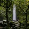Wisatawan Ramai Kunjungi Curug Sawer Situ Gunung Sukabumi