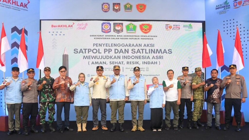 Kemendagri Gelar Aksi Indonesia ASRI Nasional di Kota Malang