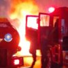 Mobil Grand Max Pengangkut BBM Terbakar di Bandar Lampung