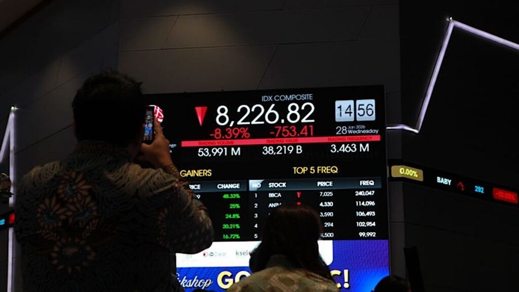 IHSG Jatuh 3,05 Persen ke 5.643 Akibat Asing Jual Bersih Rp1,2 Triliun 30 Juni 2026