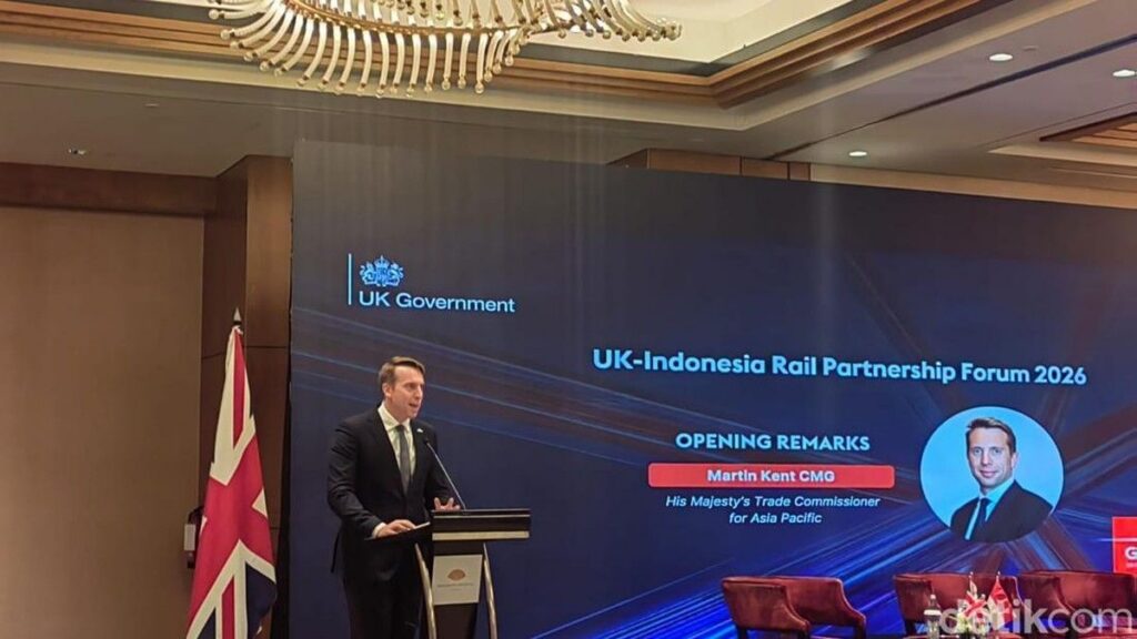 Pemerintah Inggris Boyong 15 Perusahaan Kereta ke Indonesia