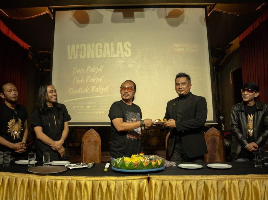 Wongalas Rilis Album Perdana Dari Rakjat Oleh Rakjat Oentoek Rakjat
