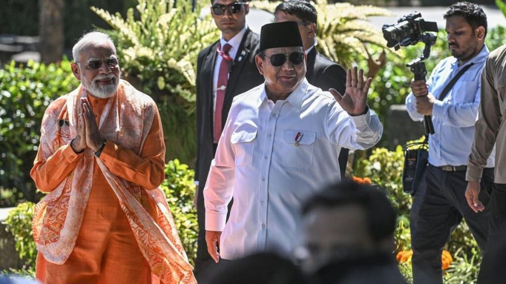 PM India Narendra Modi Kunjungi Candi Prambanan Bersama Presiden Prabowo