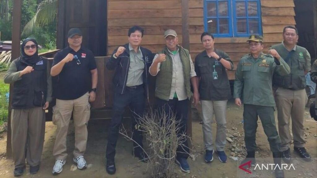 Kemenhut Bangun Delapan Unit Hunian Tetap di Aceh Tamiang