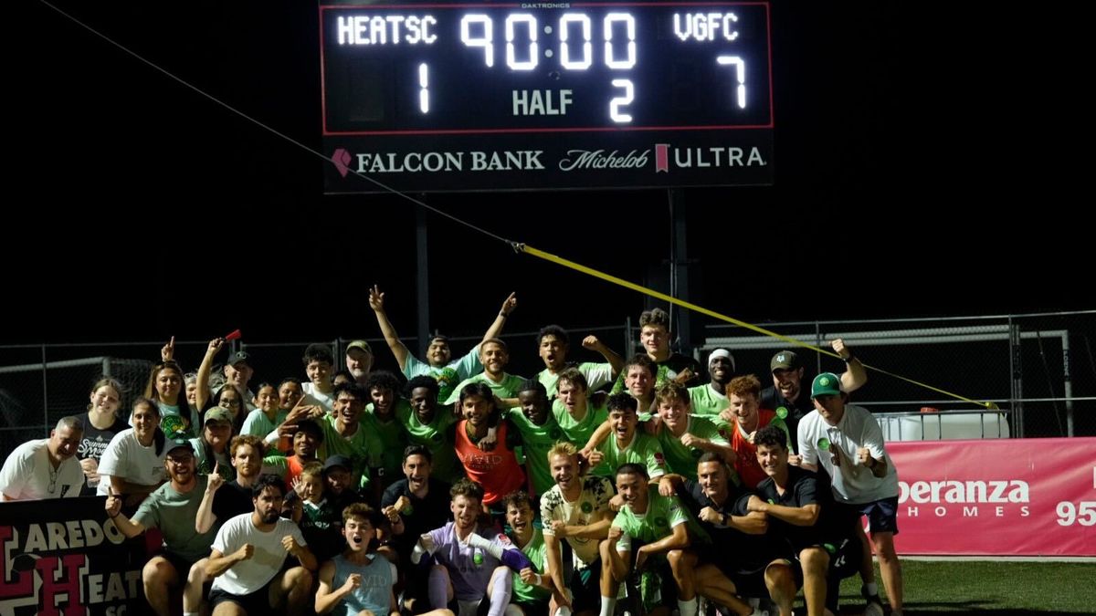 Vermont Green Menang Telak 7-1 Atasi Laredo Heat di Semifinal USL2