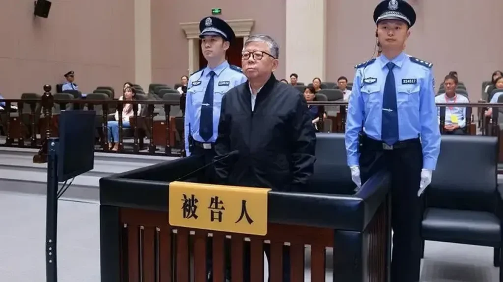 Eks Pejabat China Dijatuhi Hukuman Mati akibat Suap Rp5,8 Triliun