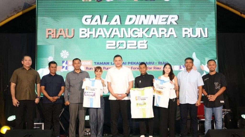 Wakapolda Riau Buka Gala Dinner Riau Bhayangkara Run 2026
