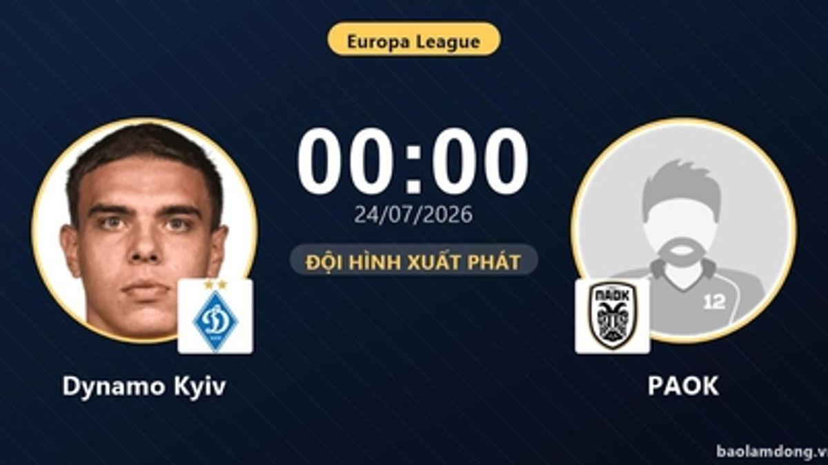 Dynamo Kyiv Siap Jamu PAOK di Kualifikasi Liga Europa