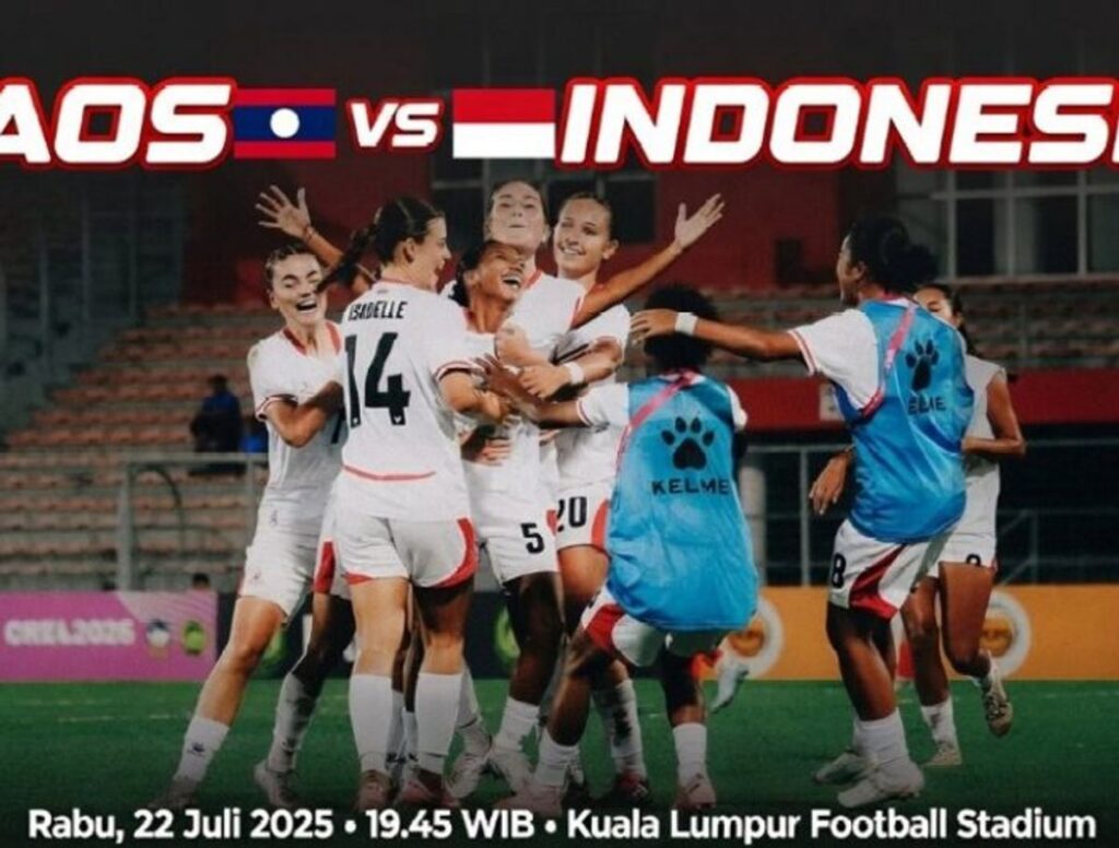 Timnas Putri Indonesia Tanding Lawan Laos pada Final AFF Women 2026