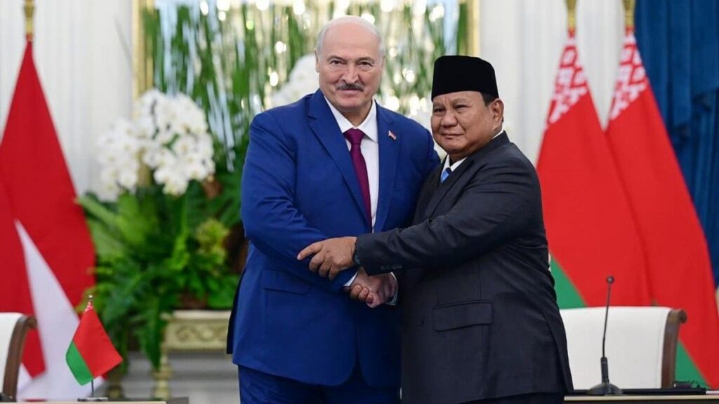 Presiden Belarus Aleksandr Lukashenko Menginap di Istana Negara Jakarta