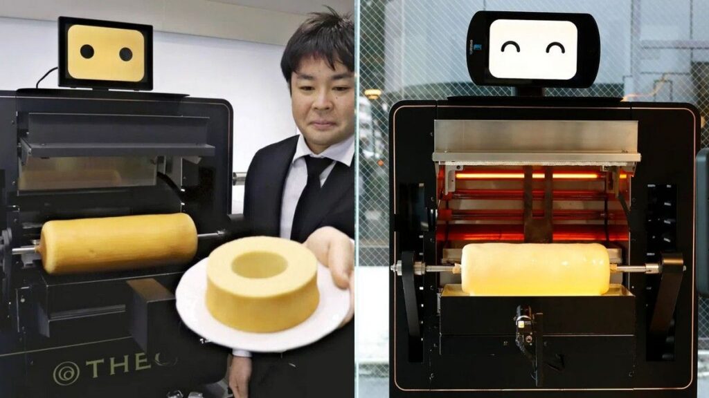 Jepang Gunakan Robot AI Buat Kue Baumkuchen