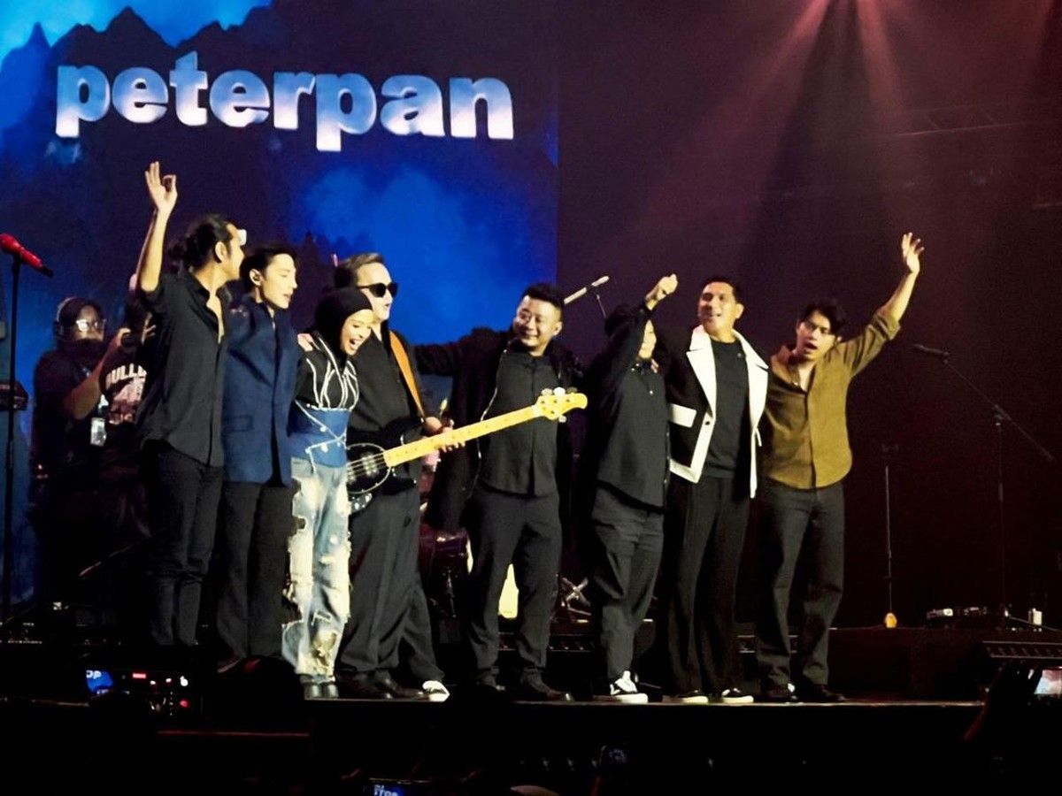 Konser Peterpan di Malaysia Obati Kerinduan Ribuan Penggemar