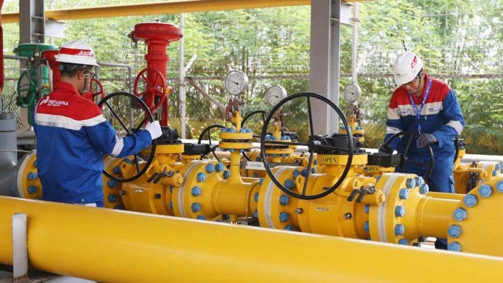 Proyek Pipa Gas Dumai-Sei Mangkei Segmen 2 Capai 32 Persen
