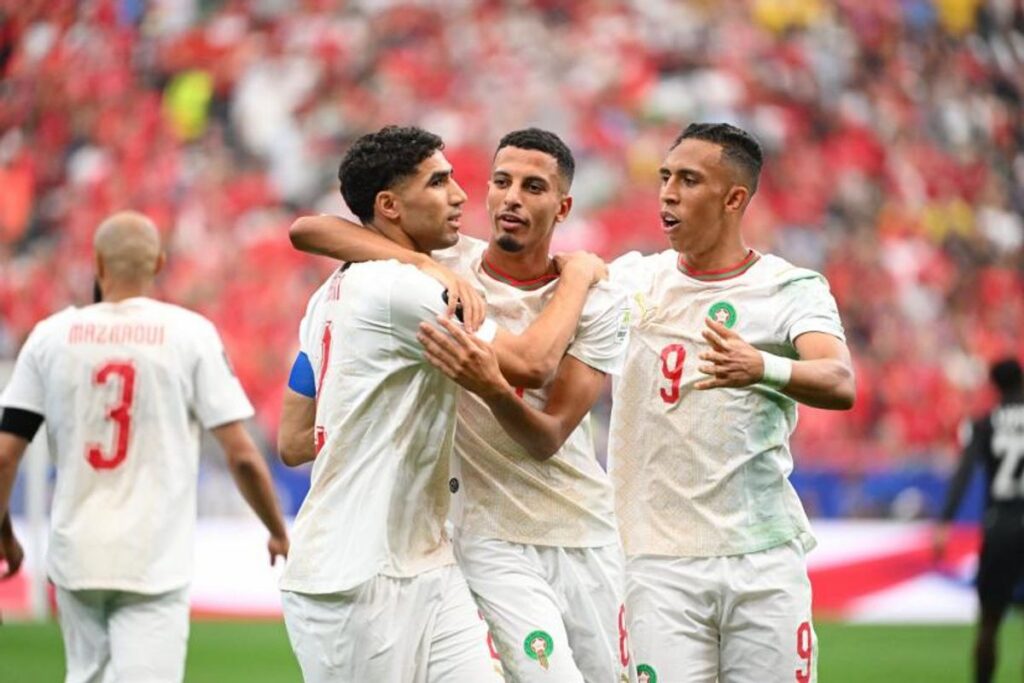 Maroko Tekuk Kanada Tiga Gol Tanpa Balas