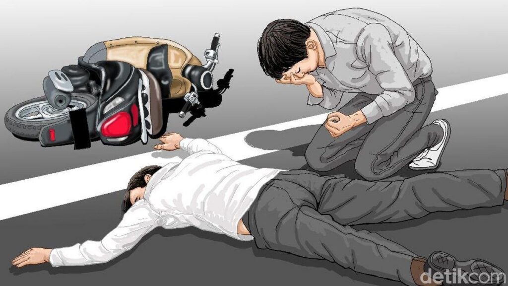 Kecelakaan Motor dan Truk di Gunung Sindur Tewaskan Satu Orang